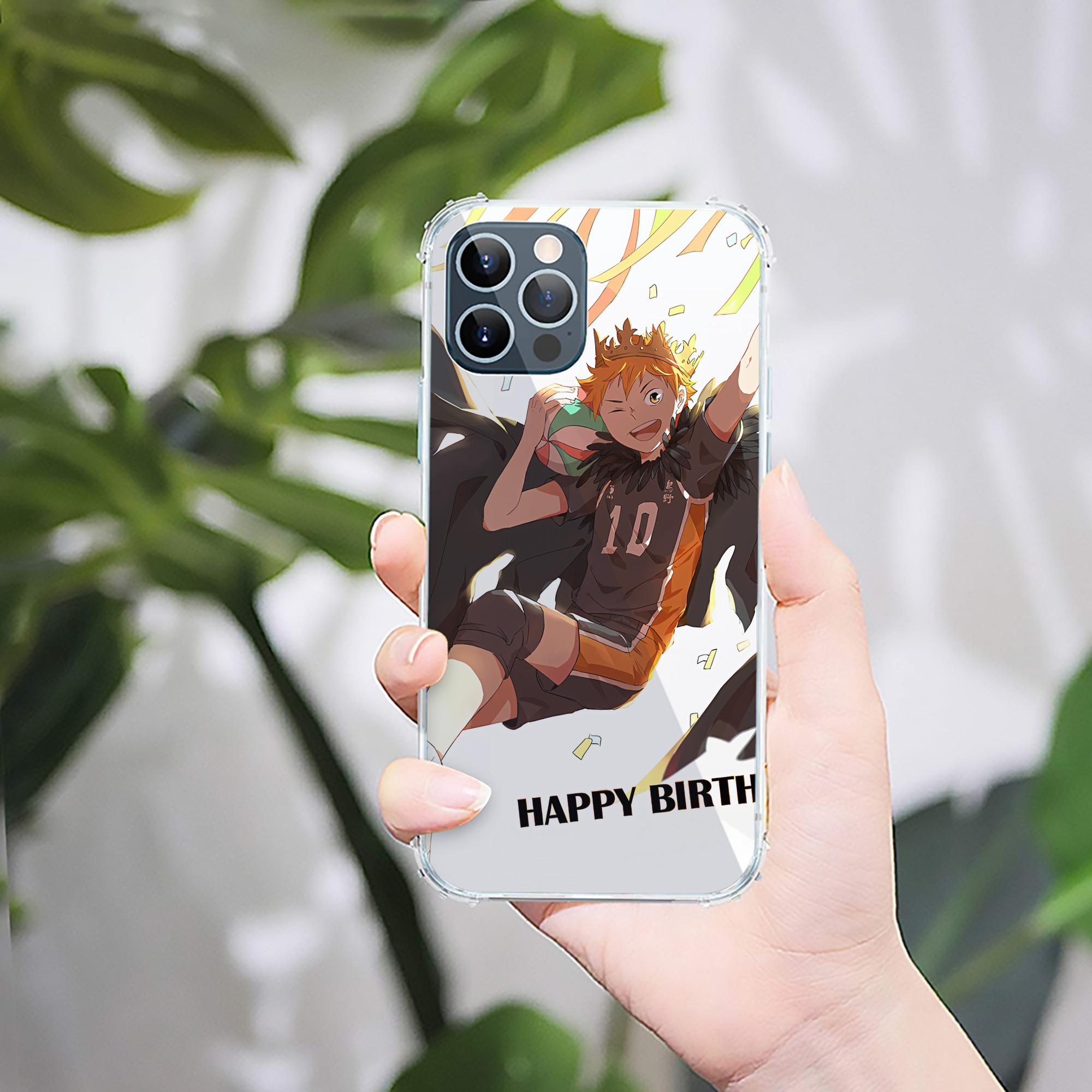 （画像用） ハイキュー!! Haikyu!! 【iPhone 12シリーズ対応】透明スマホケース（クリアソフトケース）